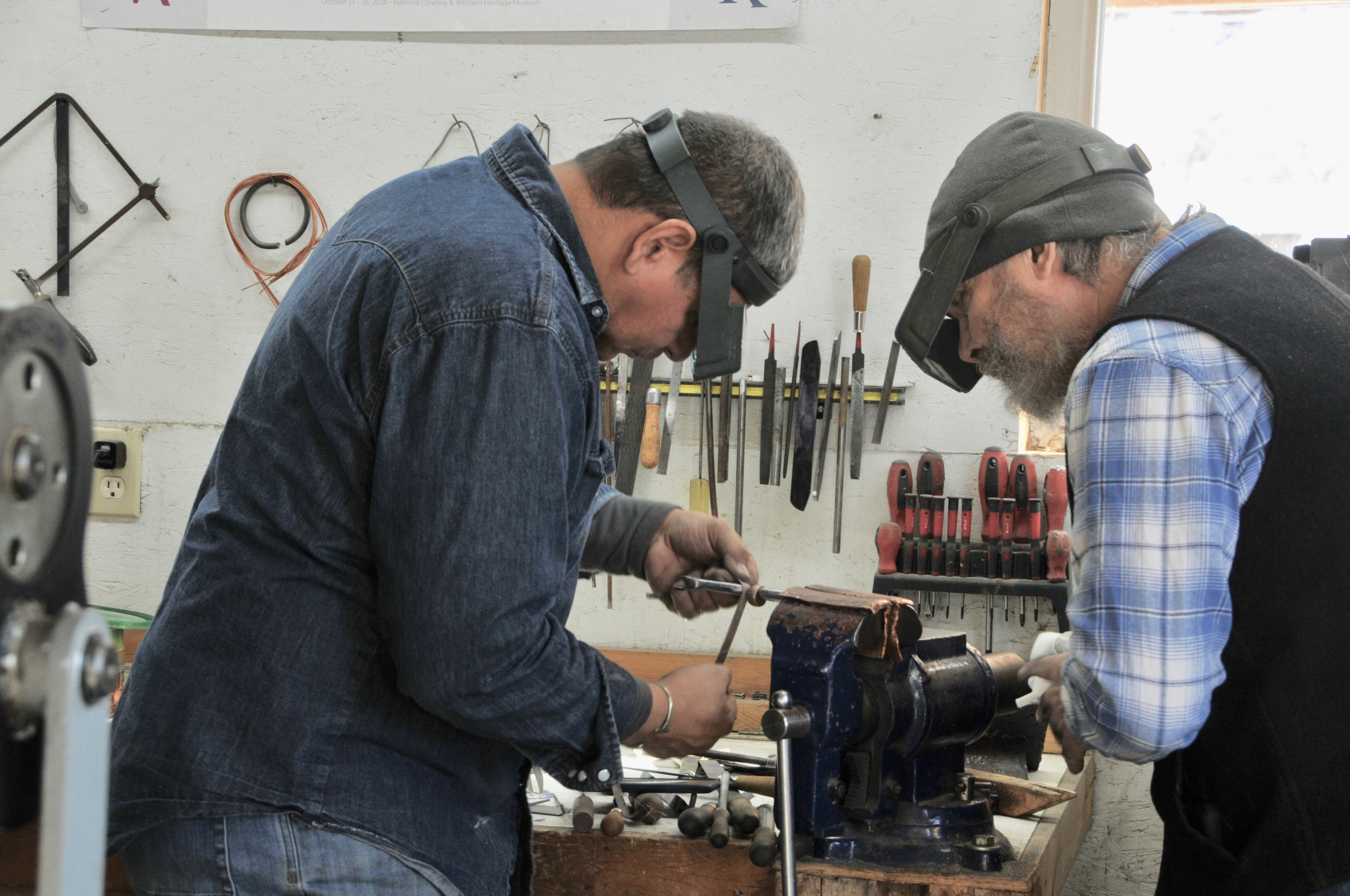 Ernie-Marsh-teaching-silversmithing.webp